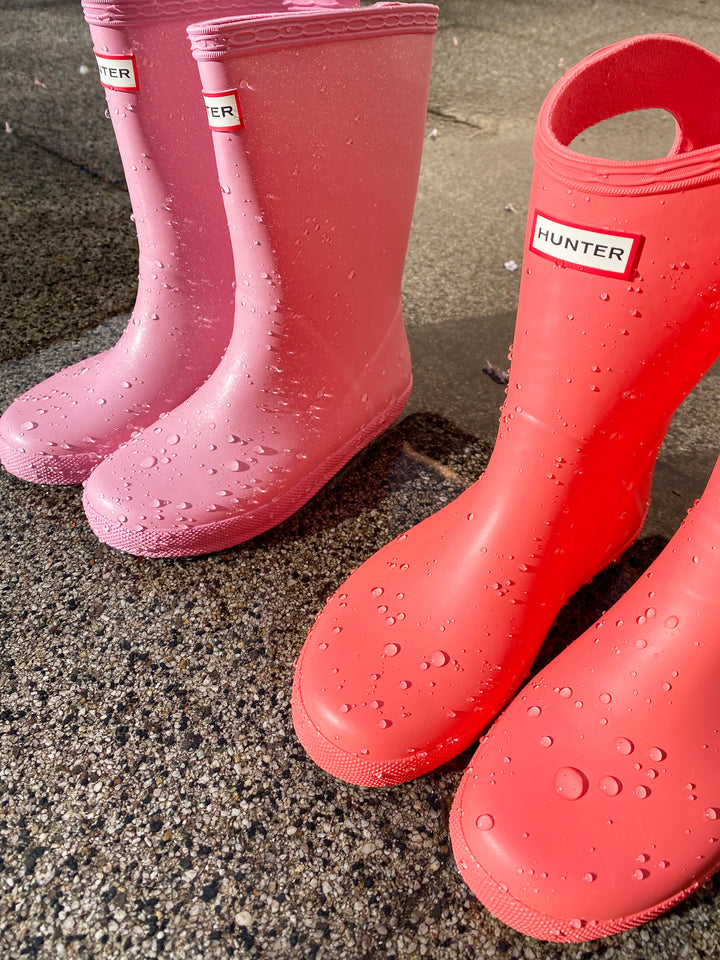 Hunter pink glitter original first classic wellingtons Second Season 31