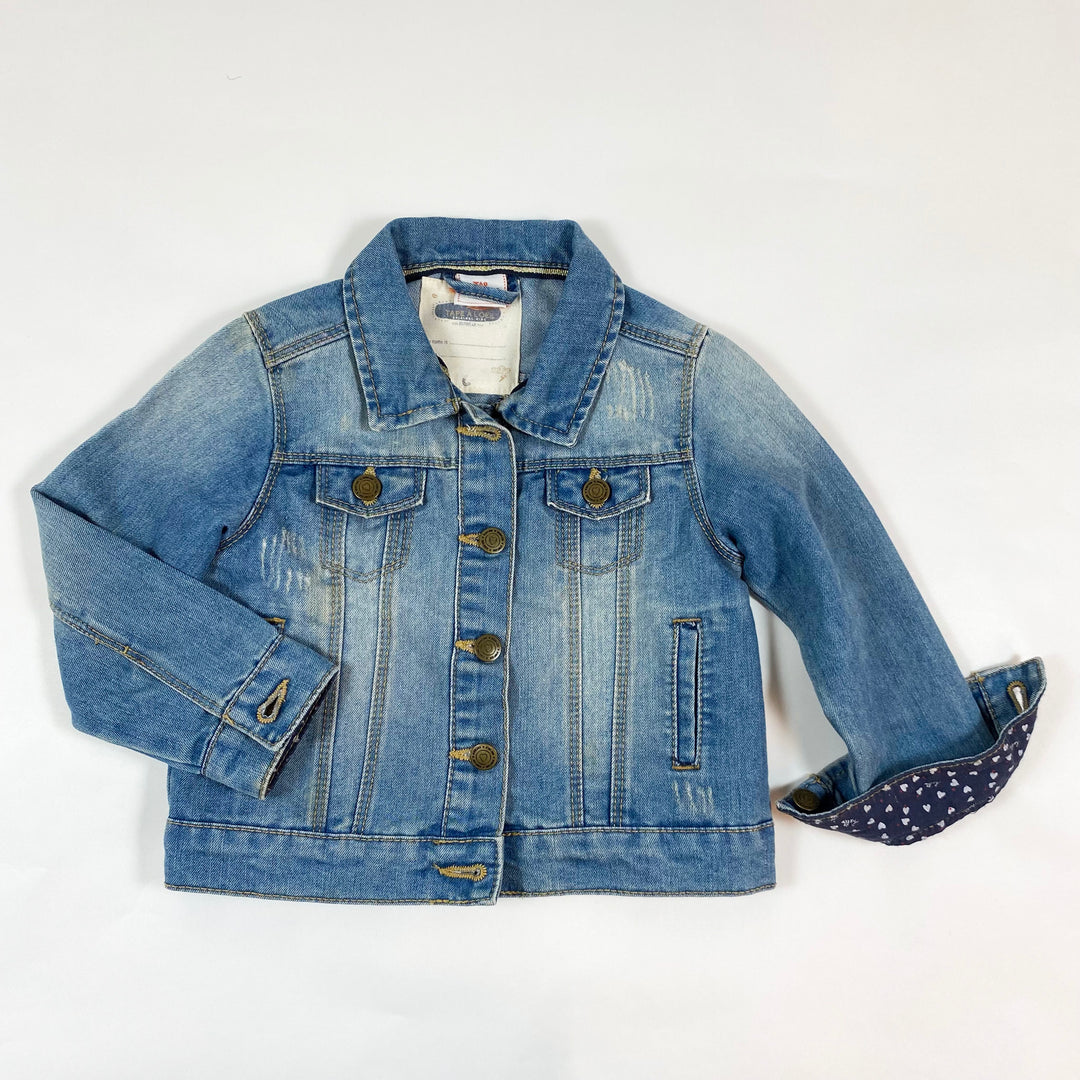 Tape à l'oeil stone-washed denim jacket 3Y/96 1