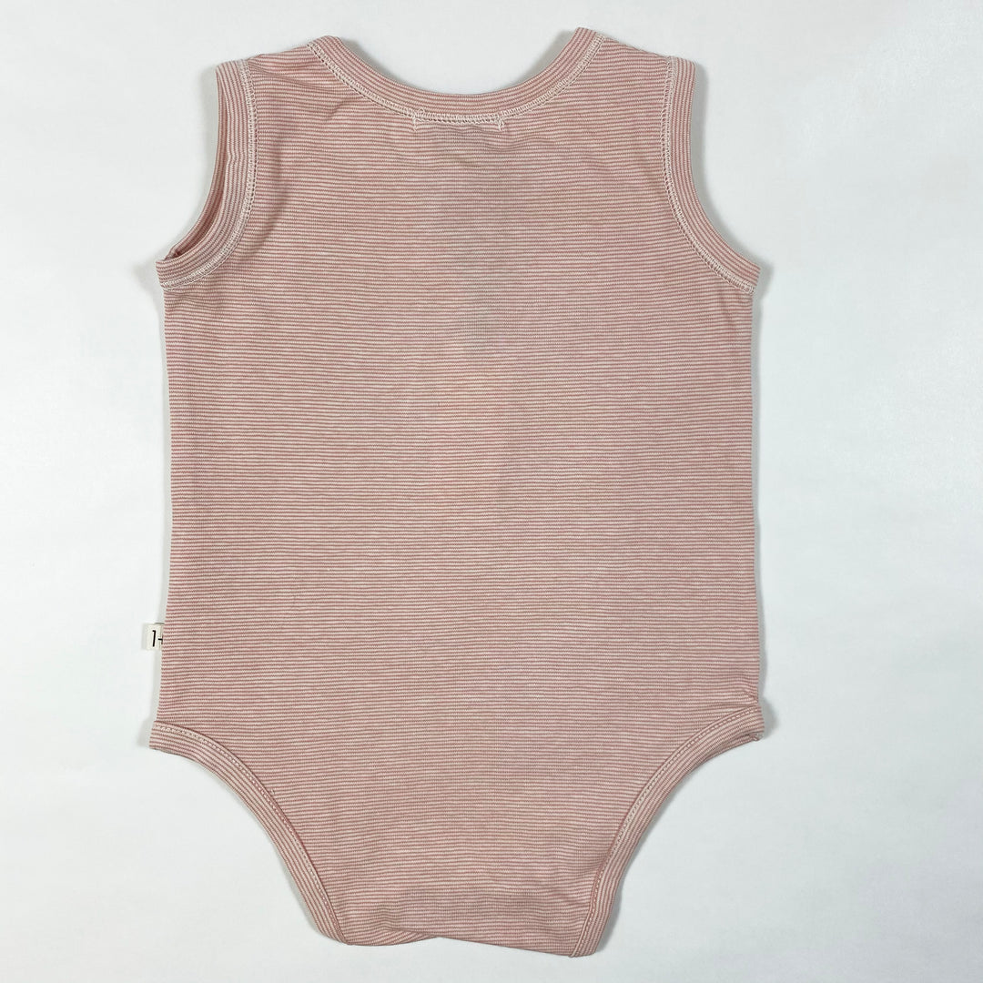 1+ in the Family tamariu rose sleeveless striped body Second Season 9M