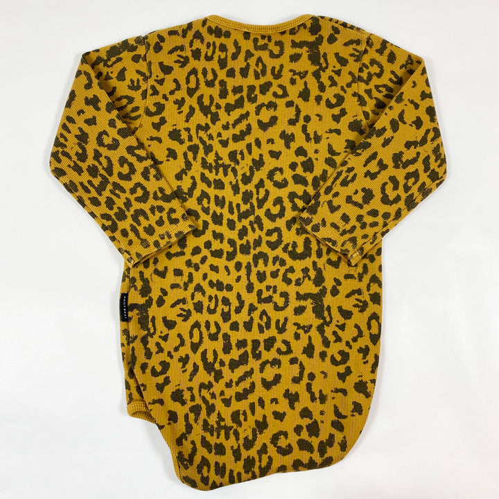 Daily Brat ribbed organic cotton leopard body 2-3Y 3