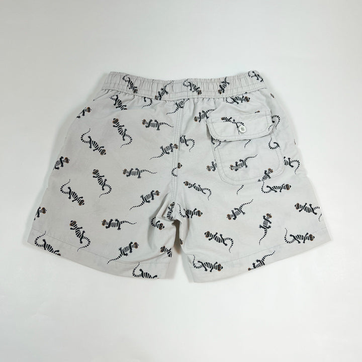 Emile et Ida ligth grey lizzard swim shorts 6Y 2