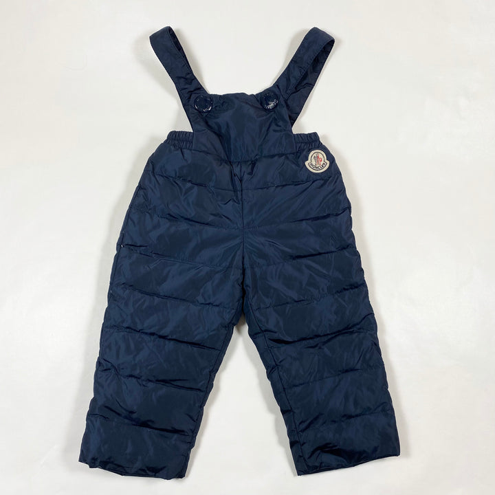 Moncler navy snow pants 12-18M/80 1