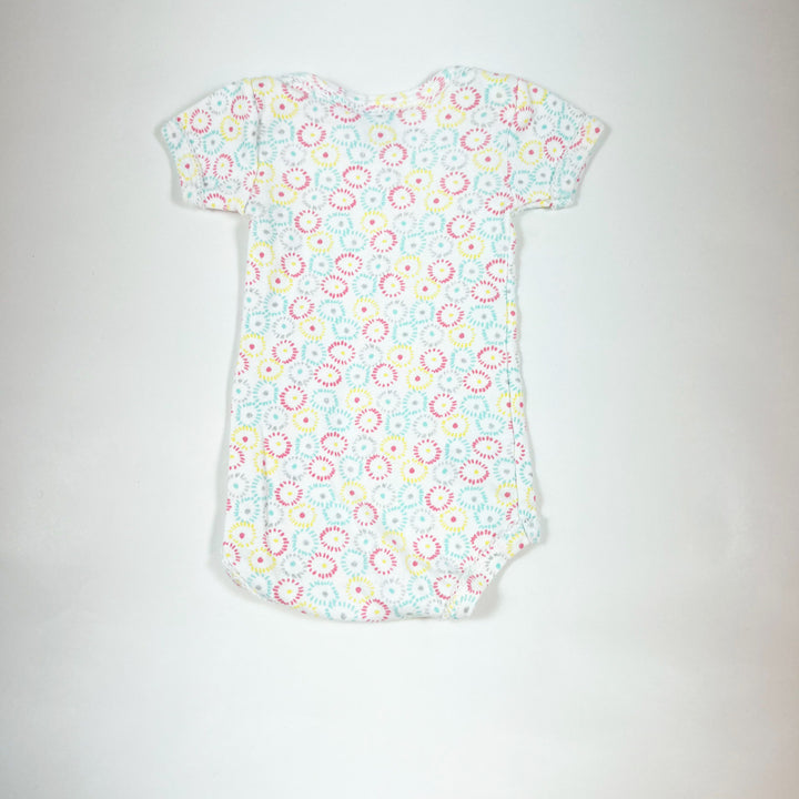 Petit Bateau multicoloured shortsleeved body 3M/60 2