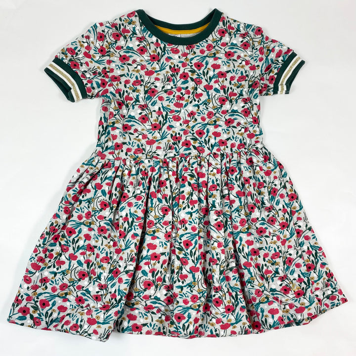 Petit Bateau floral french terry dress 8Y/128 1