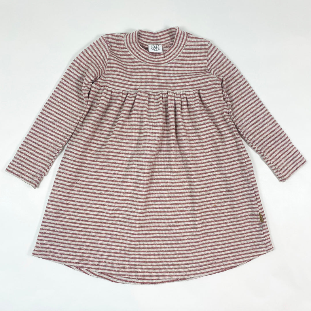 Hust & Claire glitter stripe skater dress 3Y/98 1