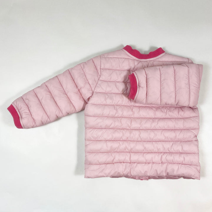 Joules pink puffer jacket 92/18-24M 2