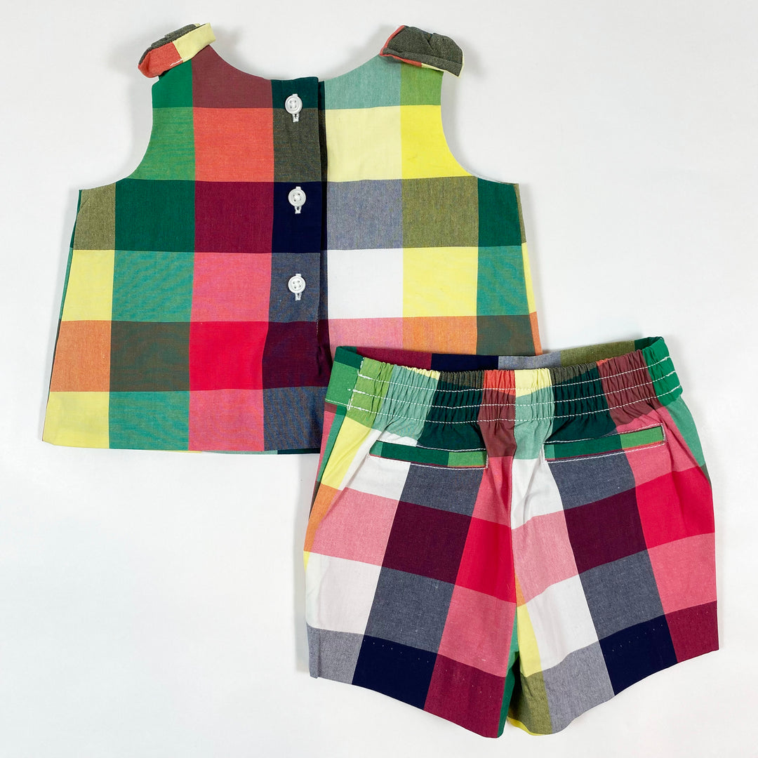 Janie and Jack multicoloured top and shorts set 6-12M 4