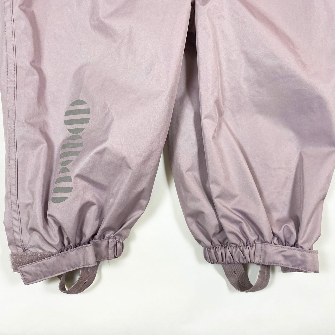 Minymo purple rain trousers 12M/80 2