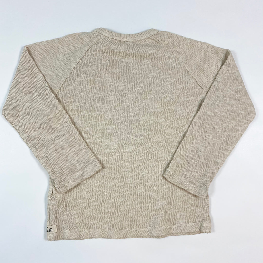 Búho beige organic Cabane t-shirt Second Season 18M 3