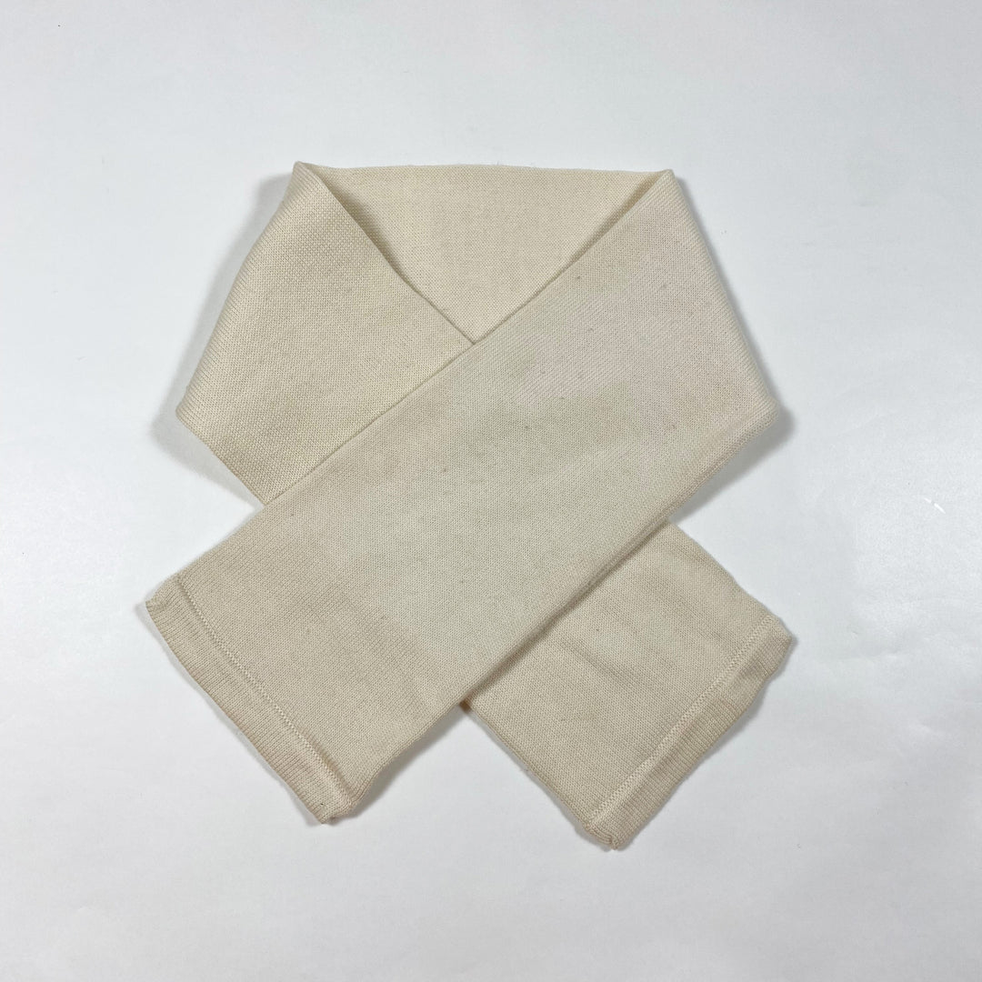 Ovale beige scarf 9x65cm 1