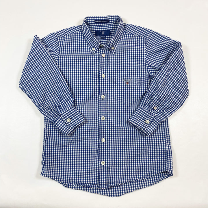 Gant navy gingham shirt 98-104/3-4Y 1