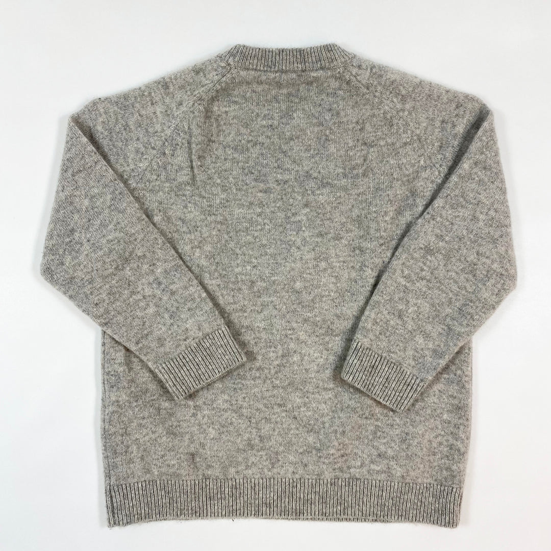 Zara grey cashmere pullover 6Y/116 2