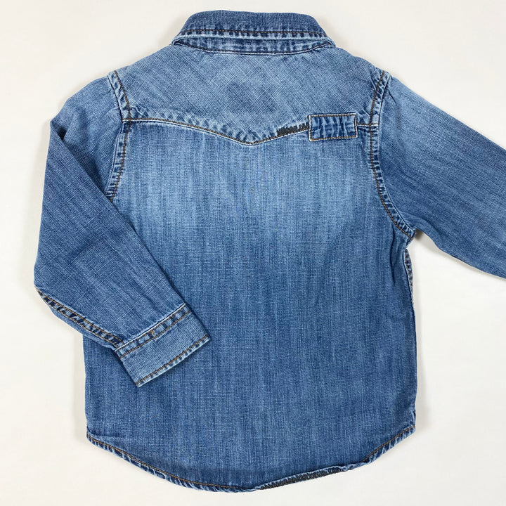 Zara washed denim shirt 4Y/104 3