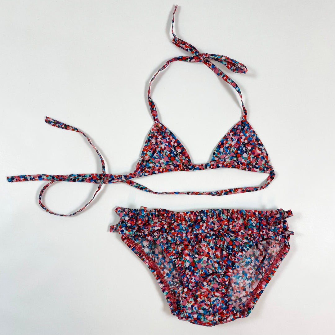 Poupette à la Plage floral bikini 2Y 1