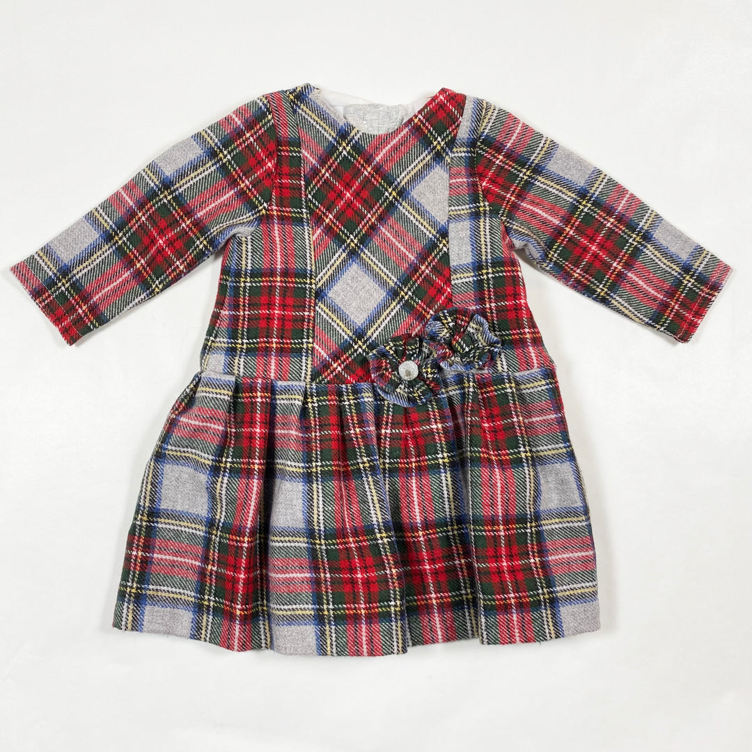 Mebi tartan dress 24M 1