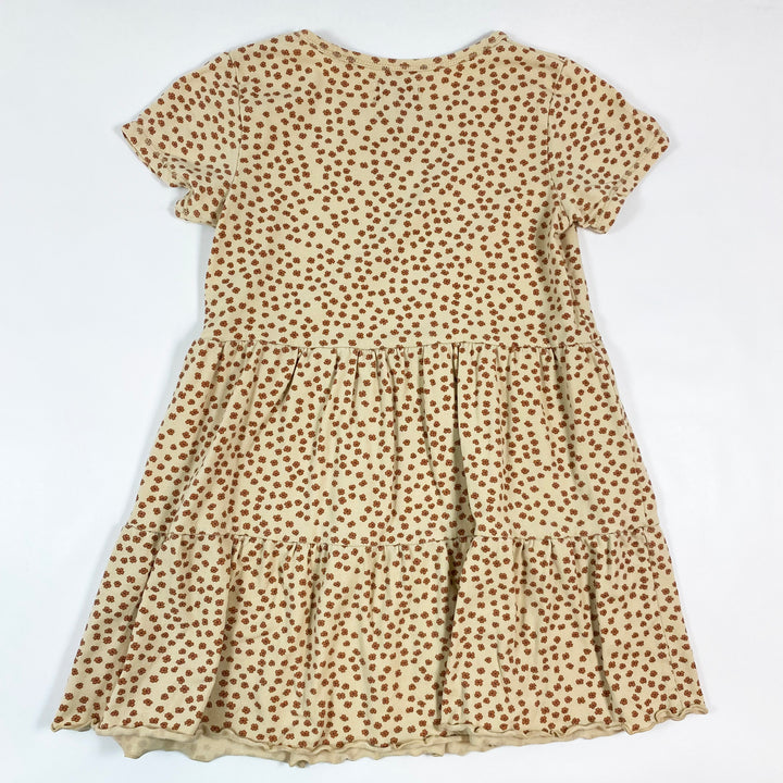 Konges Slojd beige floral dress 4Y 3