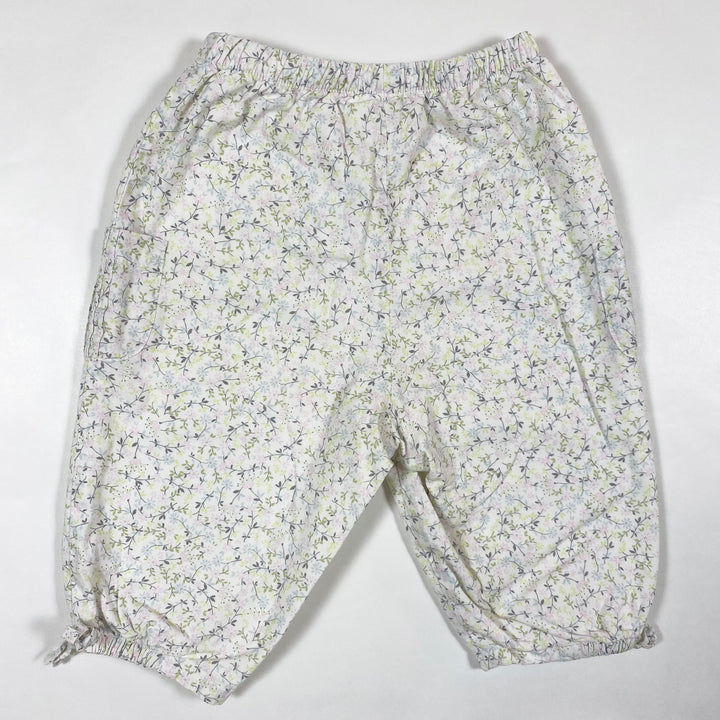 Jacadi pastel floral trousers 6M/68 2