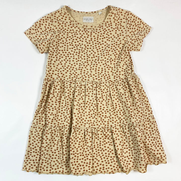 Konges Slojd beige floral dress 4Y 1