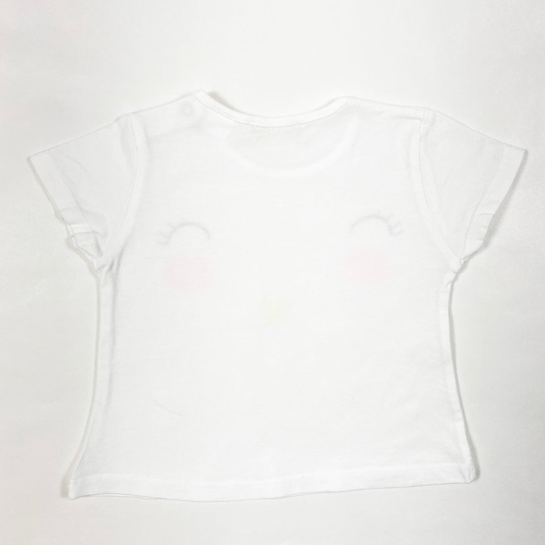 Zara rote Backen T-Shirt 6-9M/74