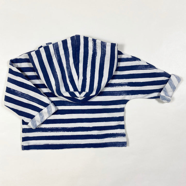 Message in the Bottle navy stripe hoodie 3M 3