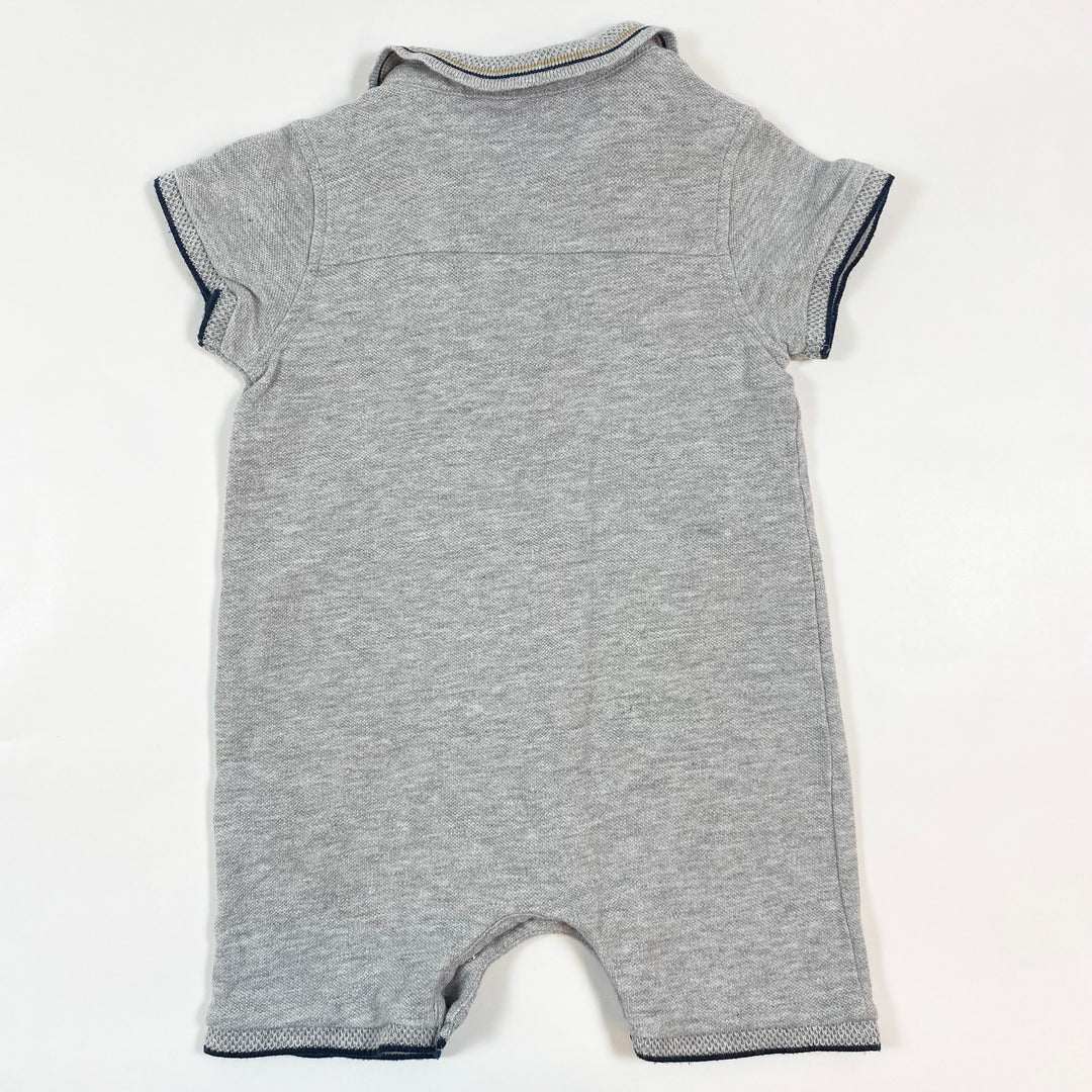 Tartine et Chocolat grey romper with collar 1Y 3