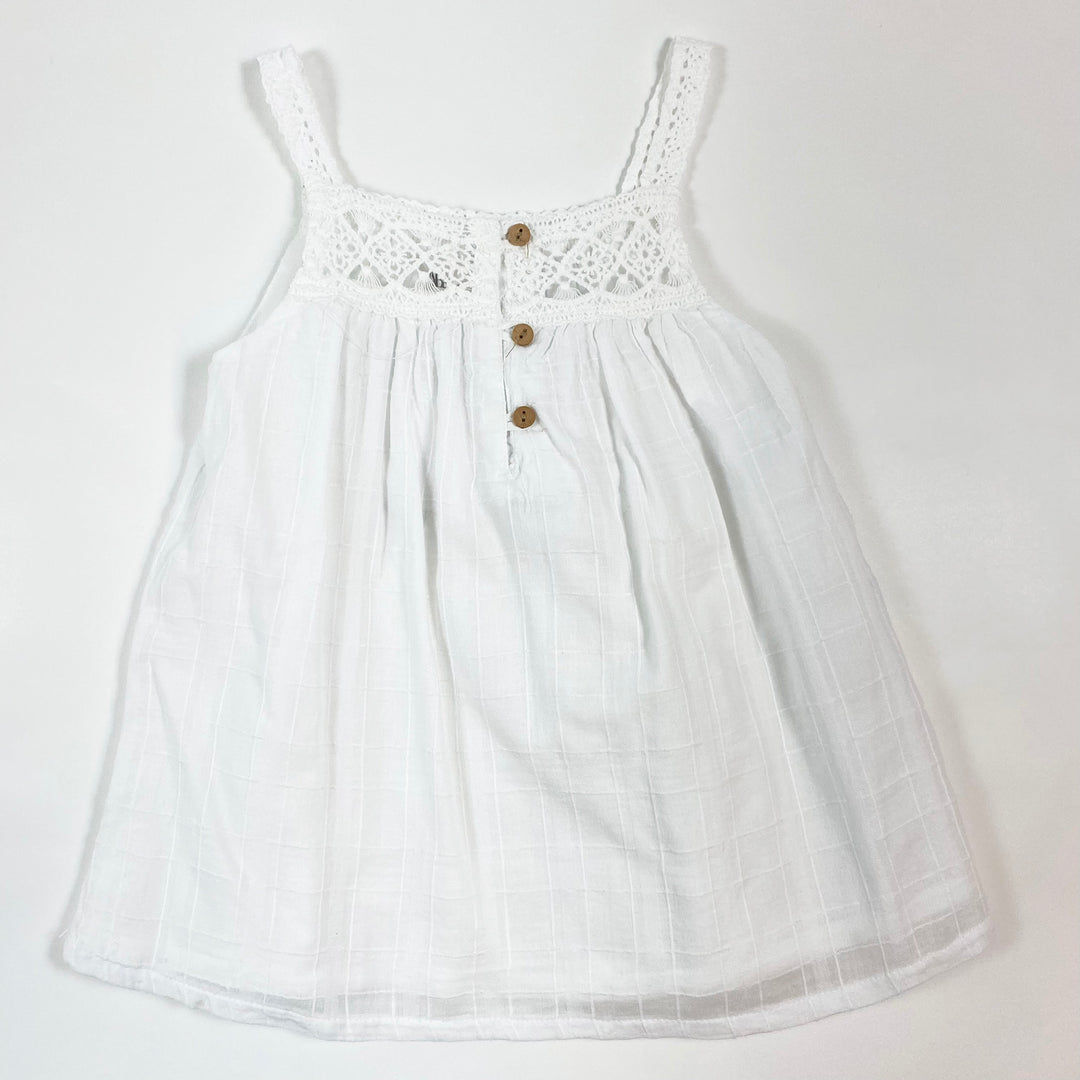 Zara white embroidered top 3-4Y 1