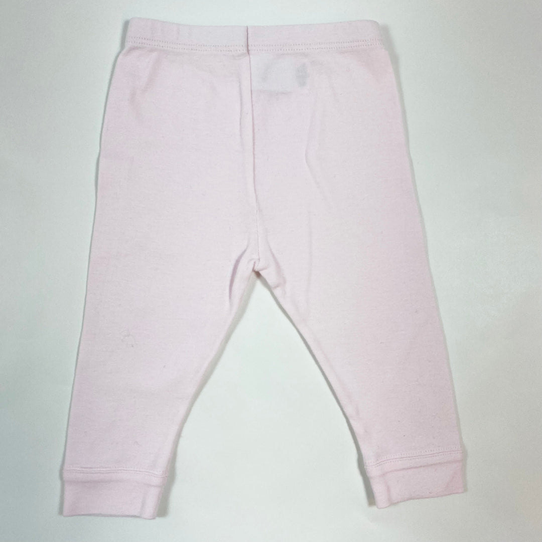 Petit Bateau pink leggings 6M/67 2