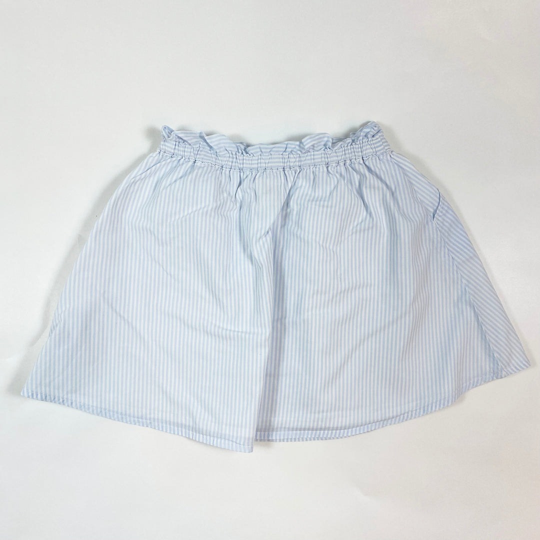 Gap pale blue striped summer skirt 4Y 2