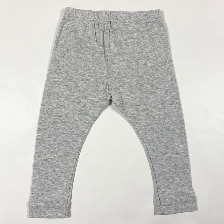 Petit Bateau grey leggings 18M/81 2