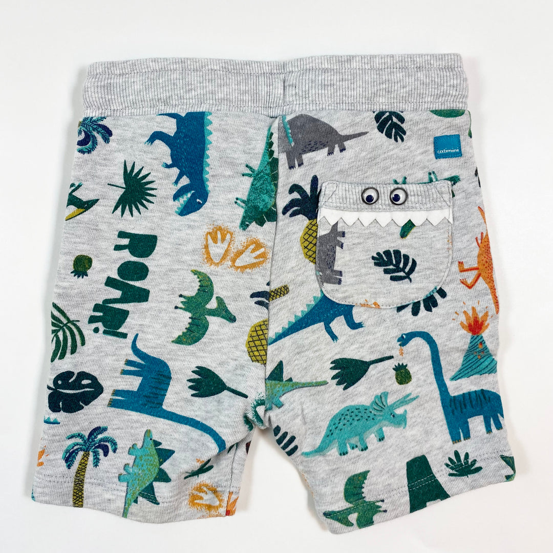 Catimini dinosaur print sweatshorts 18M/80 2