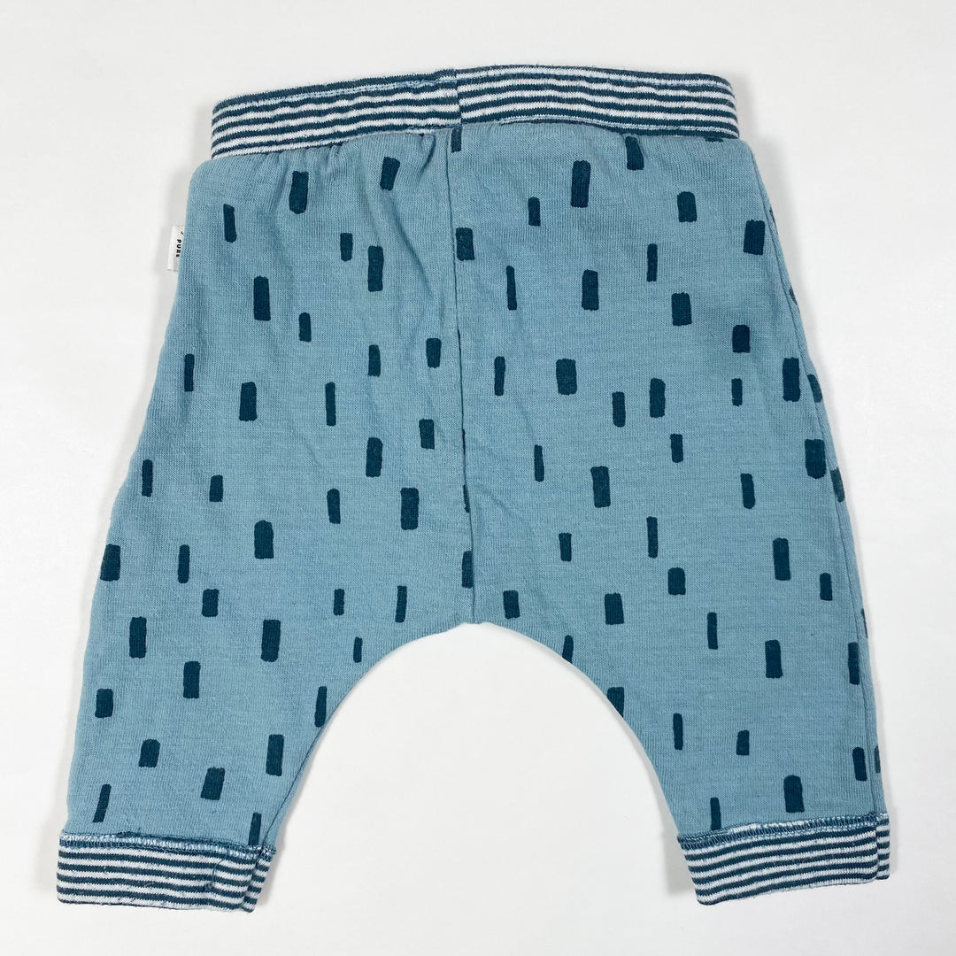 Sanetta teal baby pants 56 2