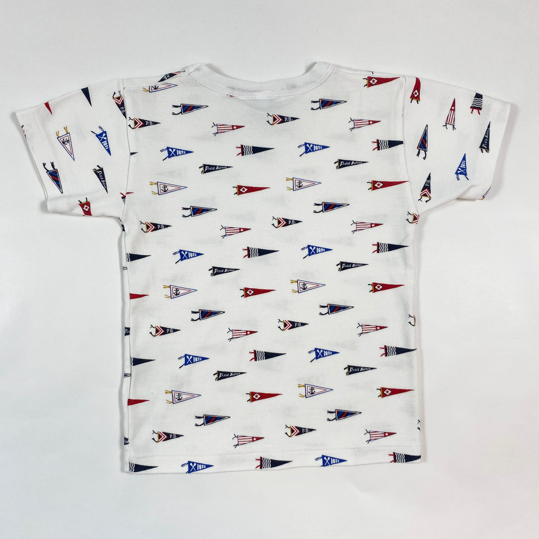 Petit Bateau sailing flag print t-shirt 24M/86 3