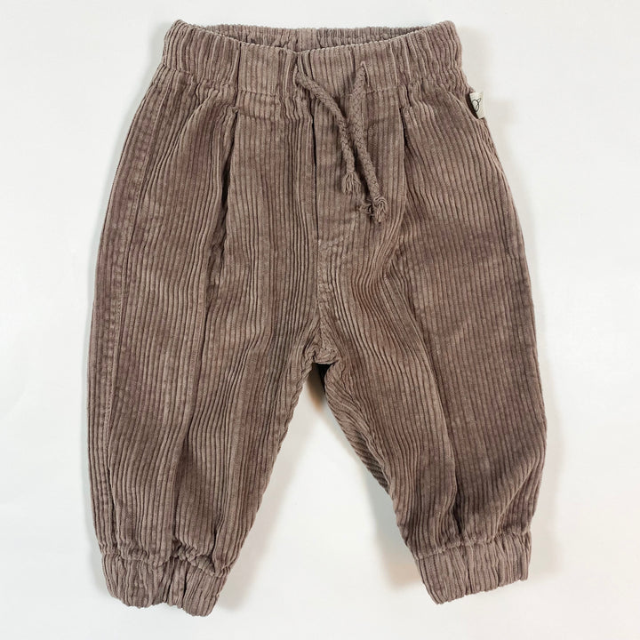 My Little Cozmo taupe corduroy trousers Second Season 9M 1