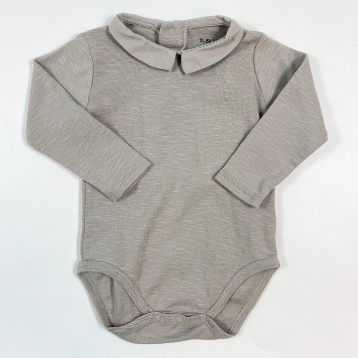 Play Up pale grey Simplicity collared body Second Season 6M 1