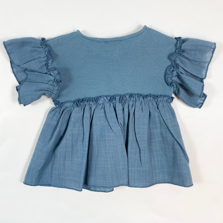 Zara grey/blue tunic 9-12M/80 2