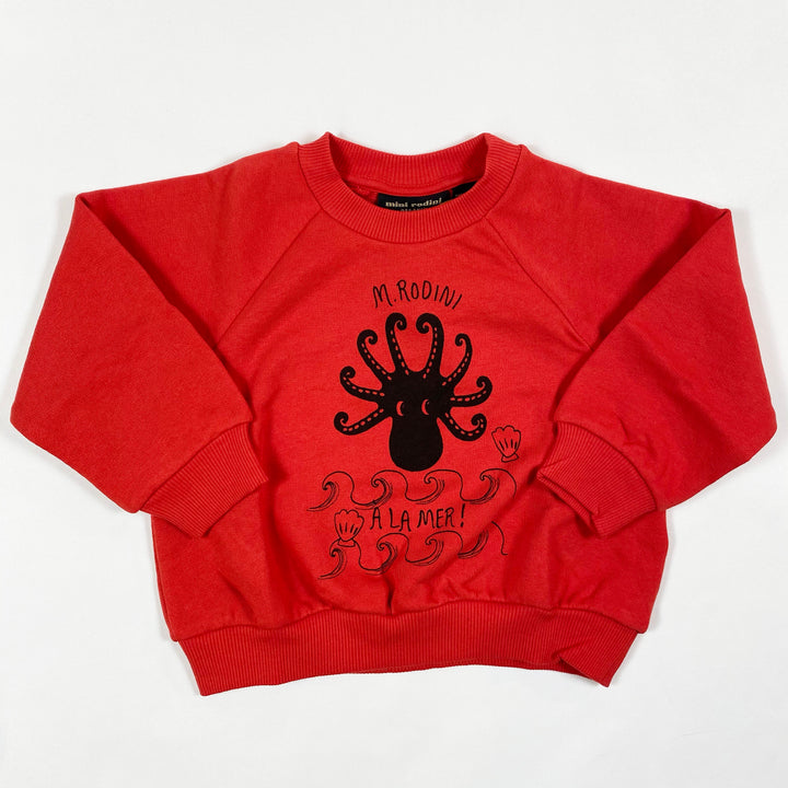 Mini Rodini Oktopus-Sweatshirt Second Season 80/86