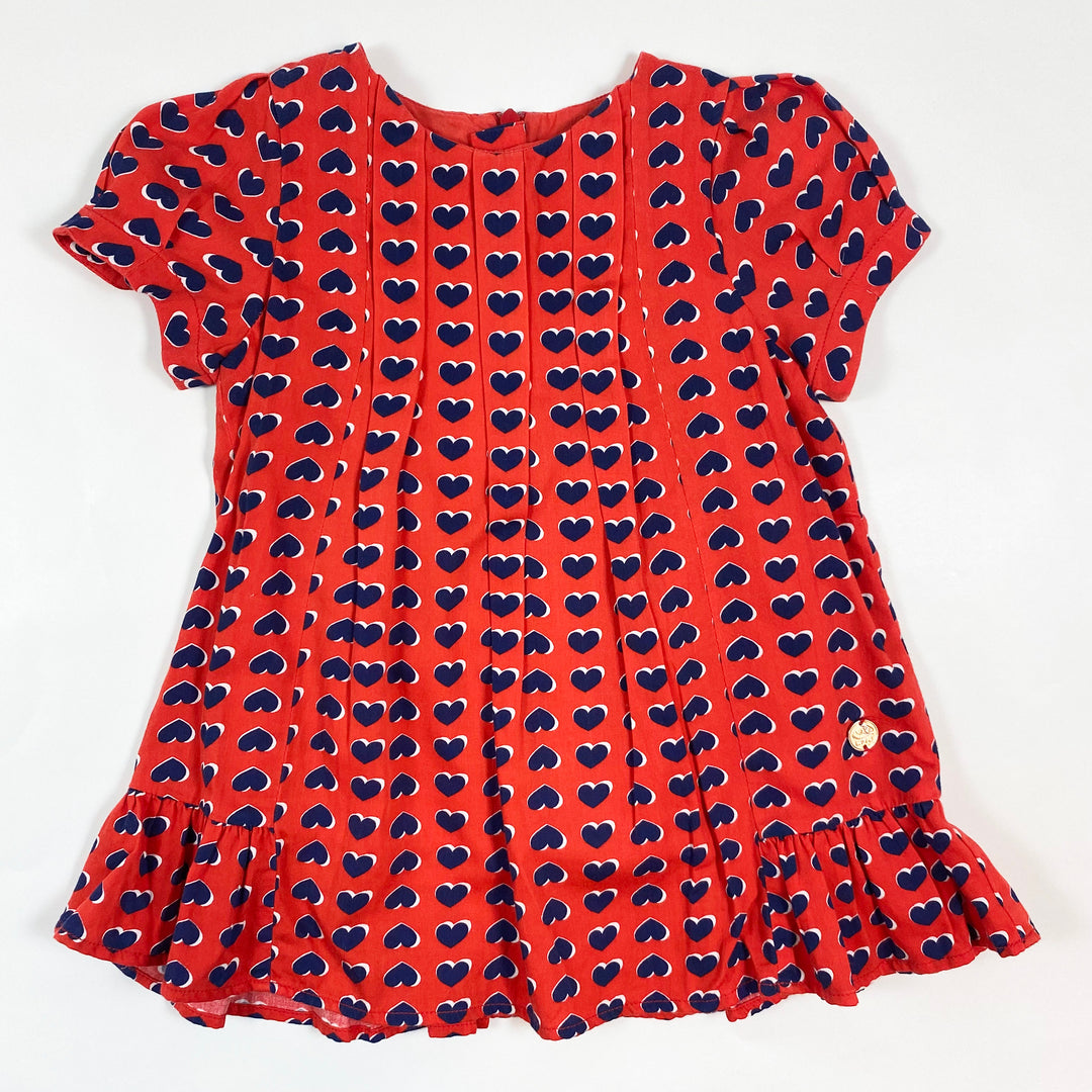 Little Marc Jacobs red heart print dress 18M/81 1