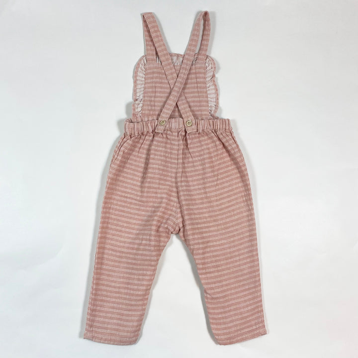 Zara vintage pink dungarees 6-9M/74 3