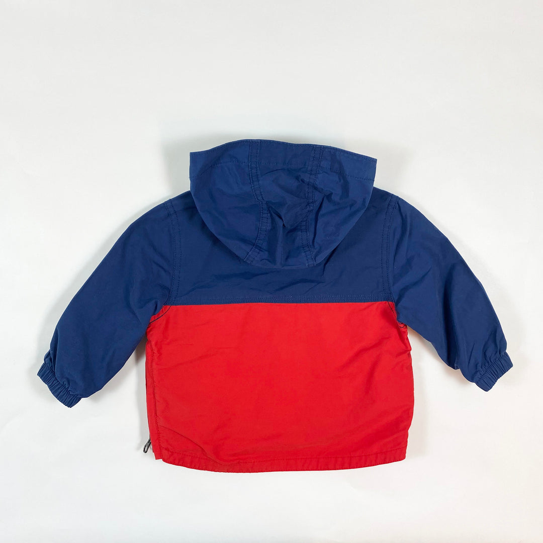 Gap blue/red colour block transition jacket 6-12M/69-74 2