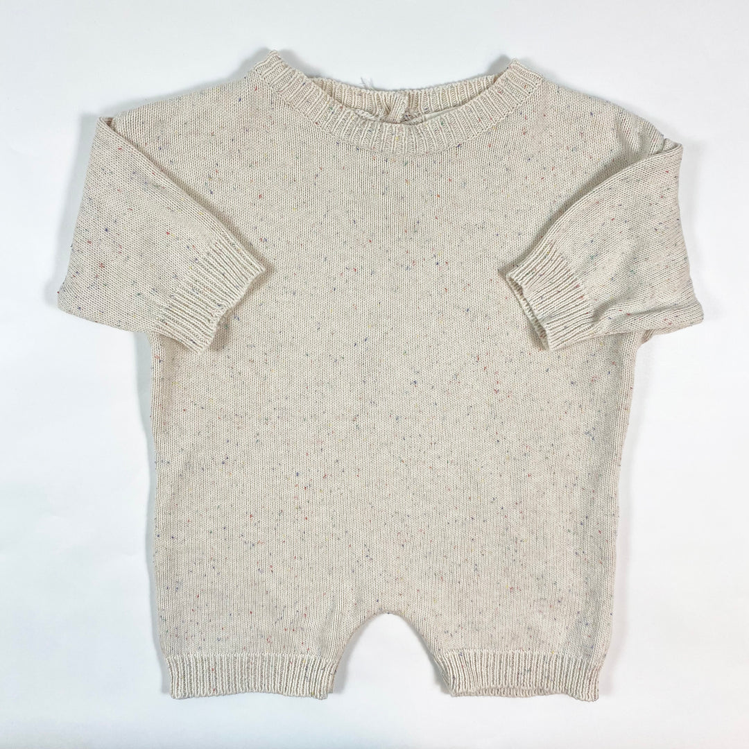 Oat sprinkle knit jumpsuit 1-2Y 1