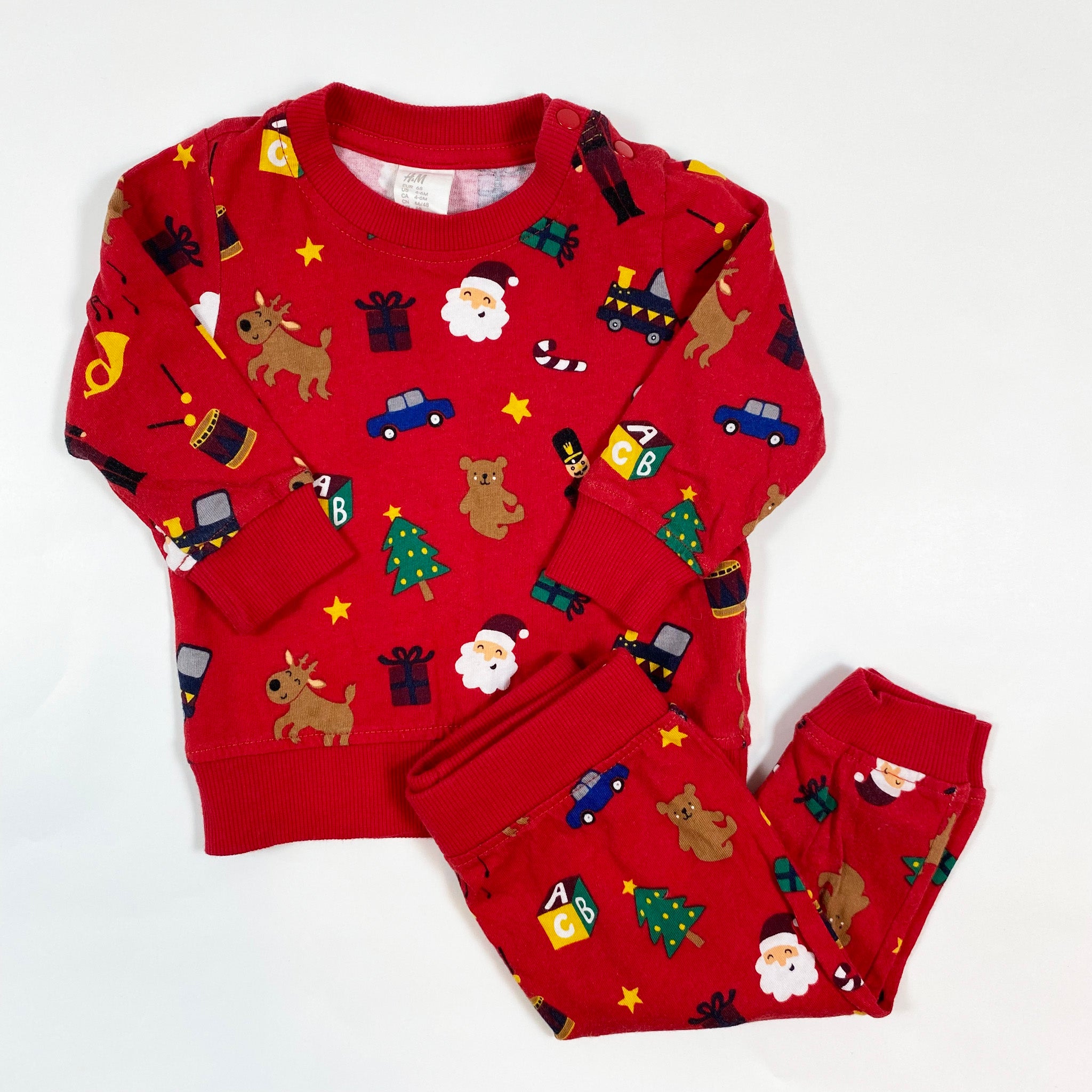 H M Christmas baby set 4 6M 68