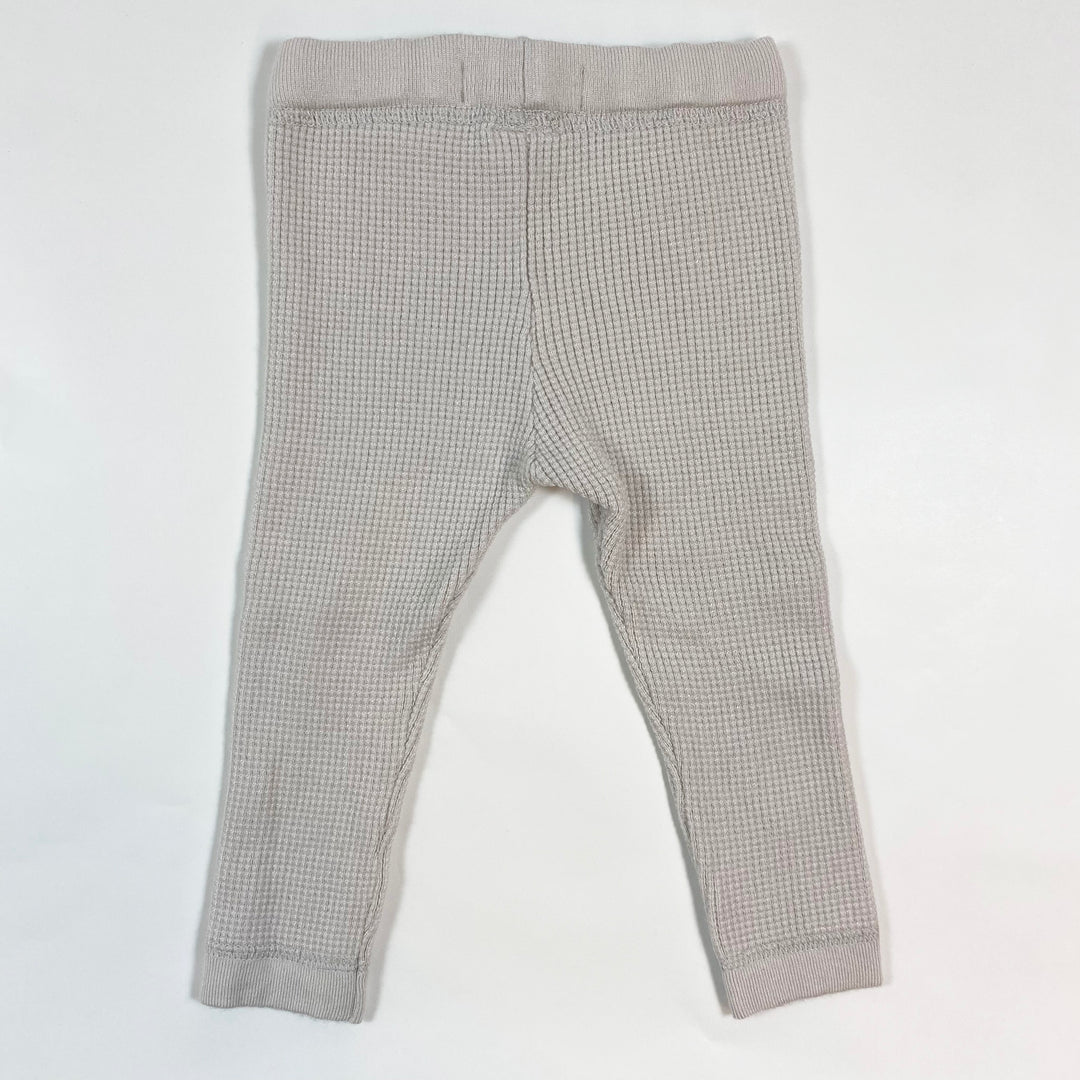 Zara light beige waffle leggings 9-12M/80 2