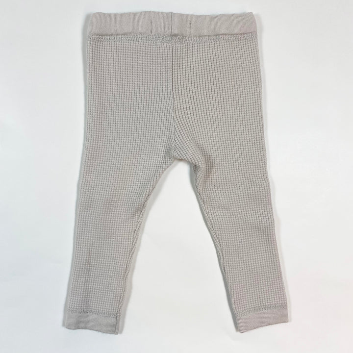 Zara light beige waffle leggings 9-12M/80 2