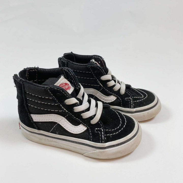 Vans black high-top sneakers 22 1