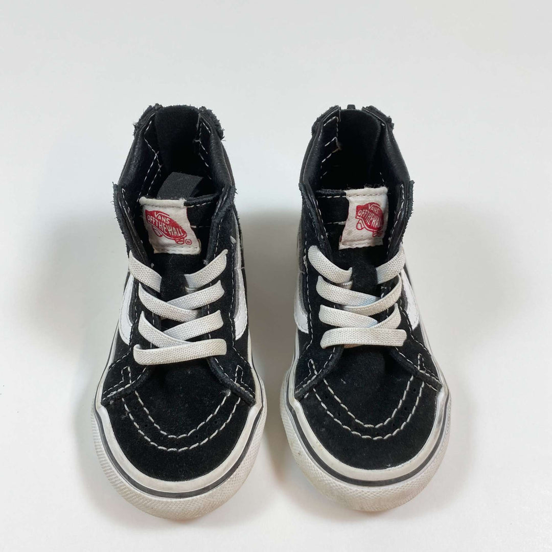 Vans black high-top sneakers 22 3