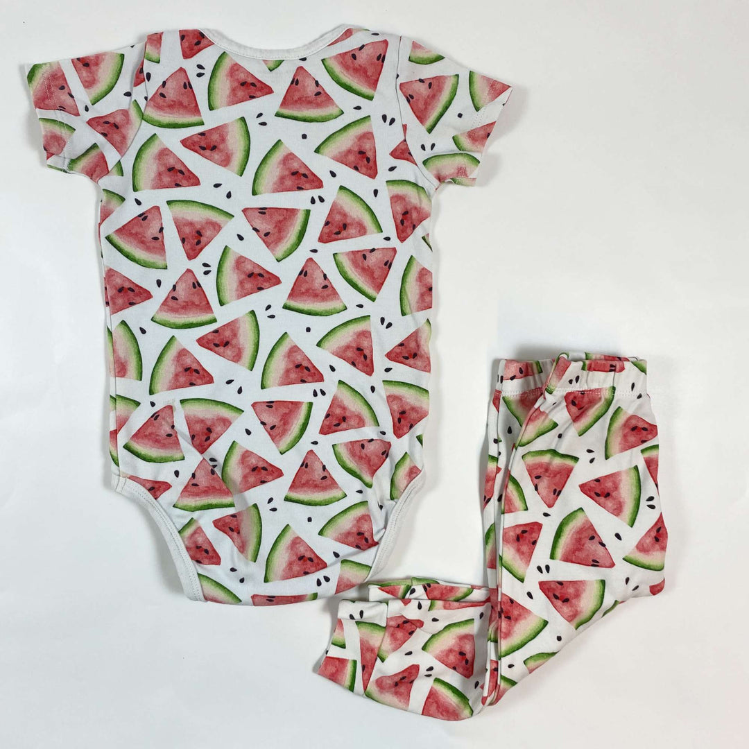 Sleep No More watermelon organic body + leggings set 9-12M/80 3