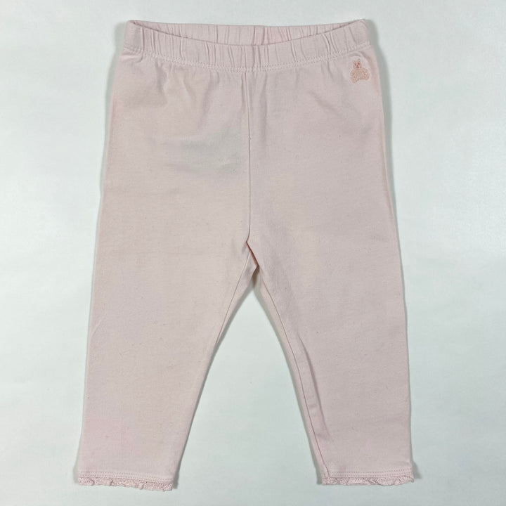 Gap baby pink leggings 6-12M