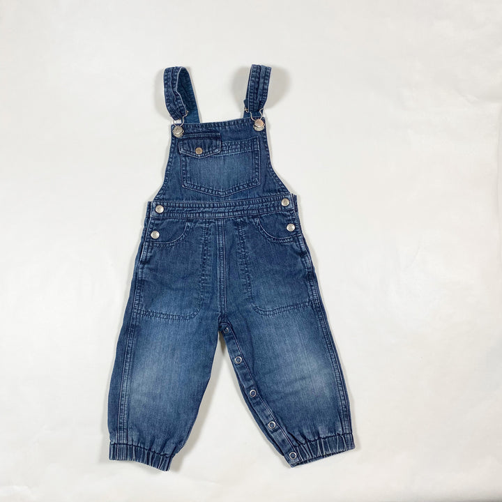 Petit Bateau denim dungarees 12M/74 1