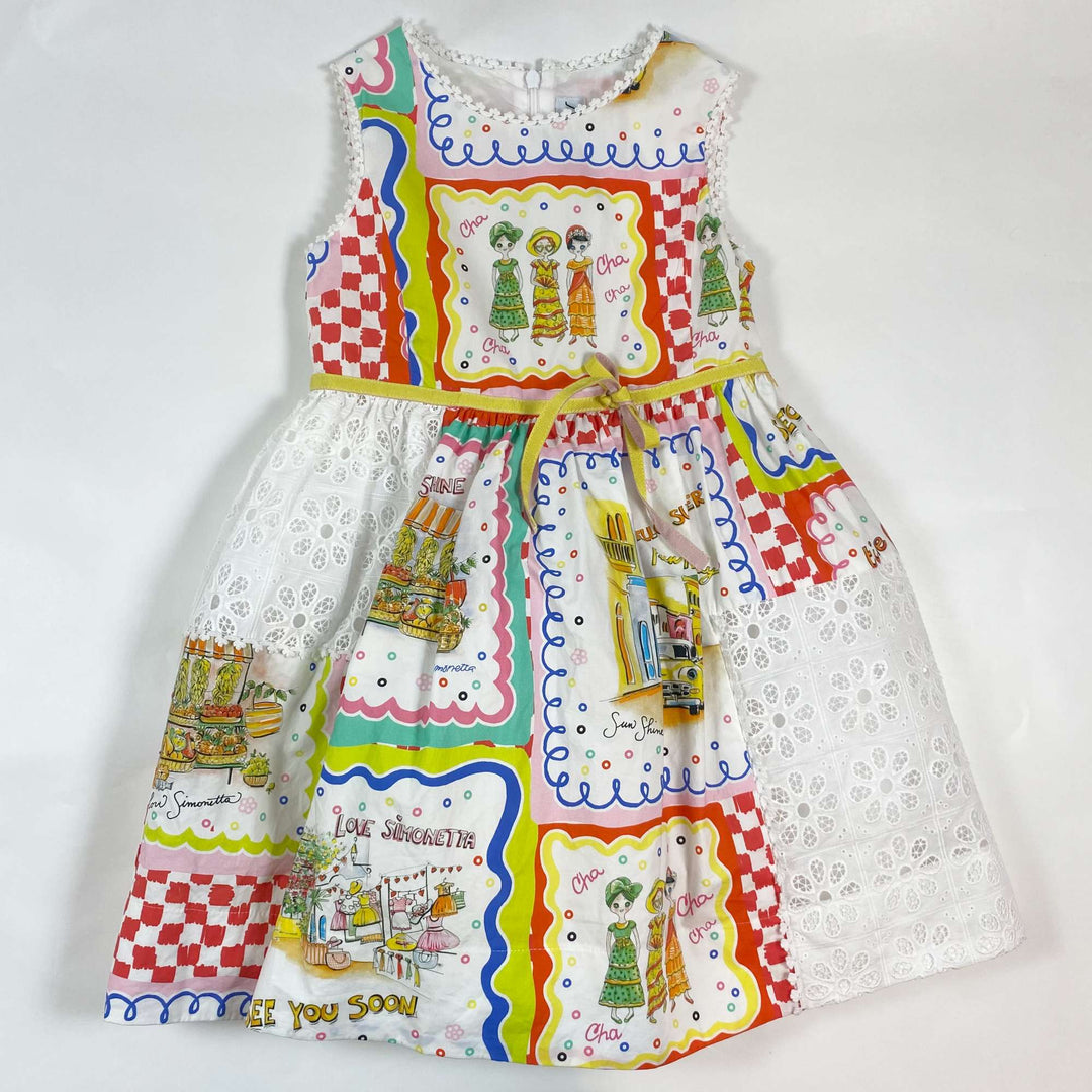 Simonetta cha cha cha summer dress 6Y 1