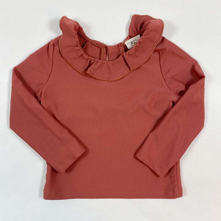 Marsou Paris rust long-sleeved UV top 1-2Y 1